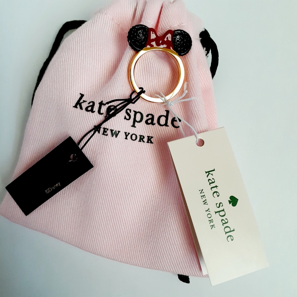 Disney Kate Spade New Minnie Mouse Ring Size 6 & 7